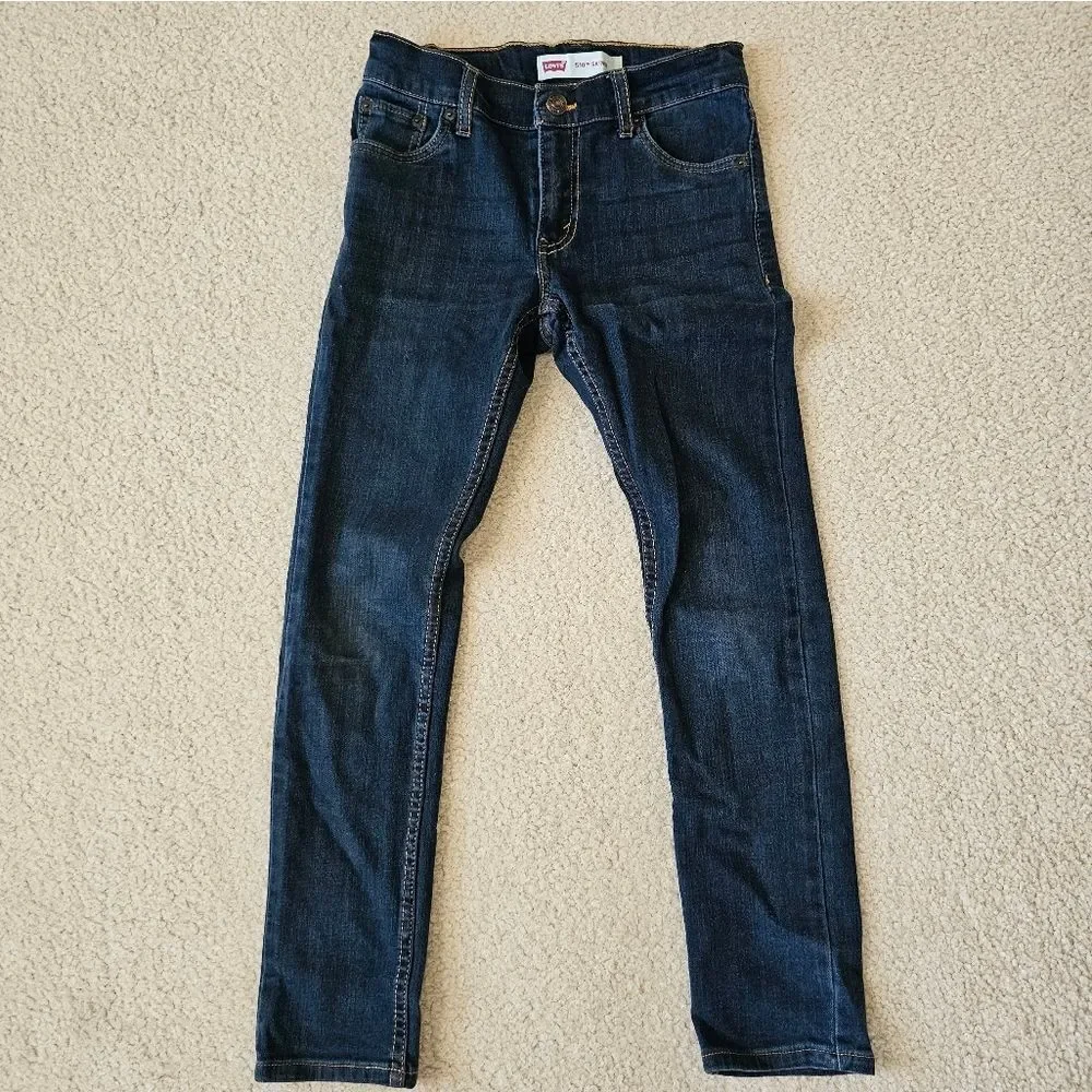 Levi's 510 Skinny Blue Jeans - Picture 2 of 7